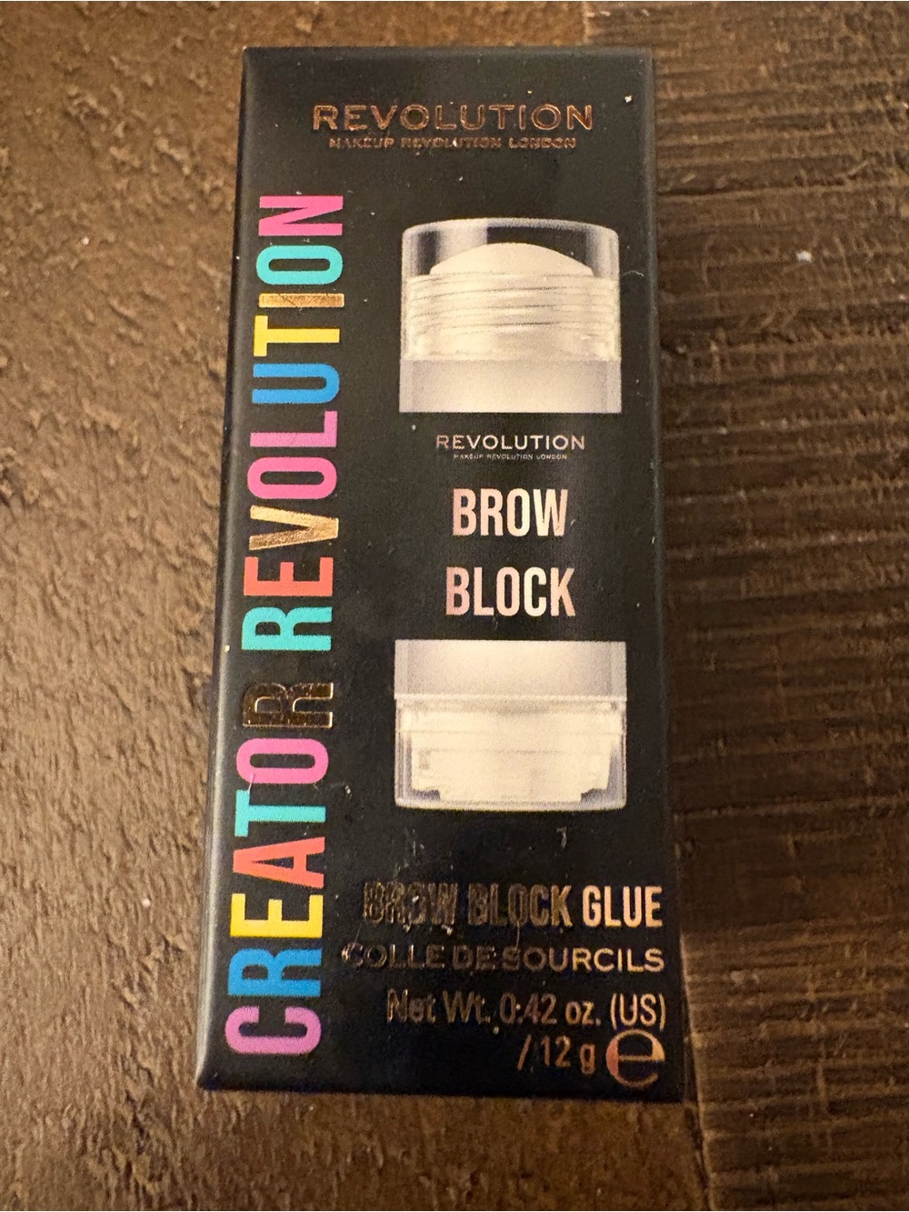 Revolution Brow Blocking Glue - Clear